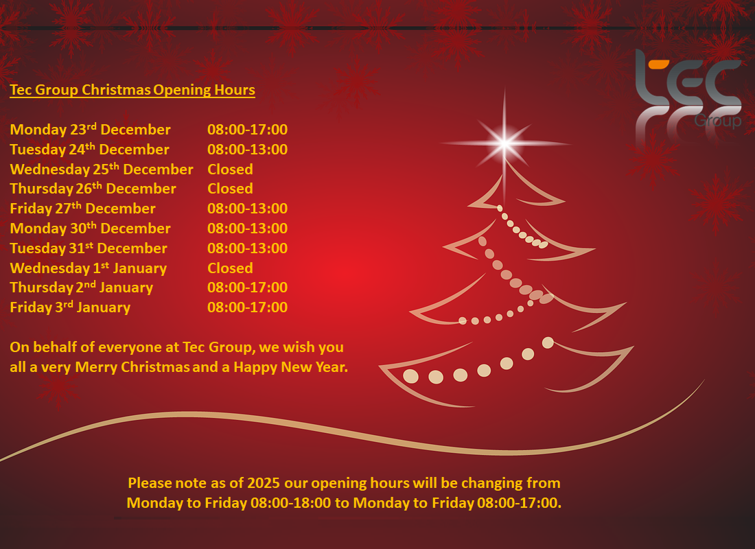 Christmas and New Year 2024 Opening Hours